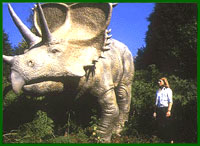 Triceratops ym Mharc y Deinosoriaid