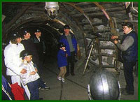 Ex-miners act as tour guides